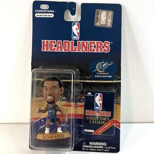 NBA Headliners Juwan Howard Figure Washington Wizards Corinthian 1997  Sealed